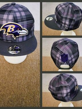 BALTIMORE RAVENS NFL FOOTBALL SNAPBACK HAT.
